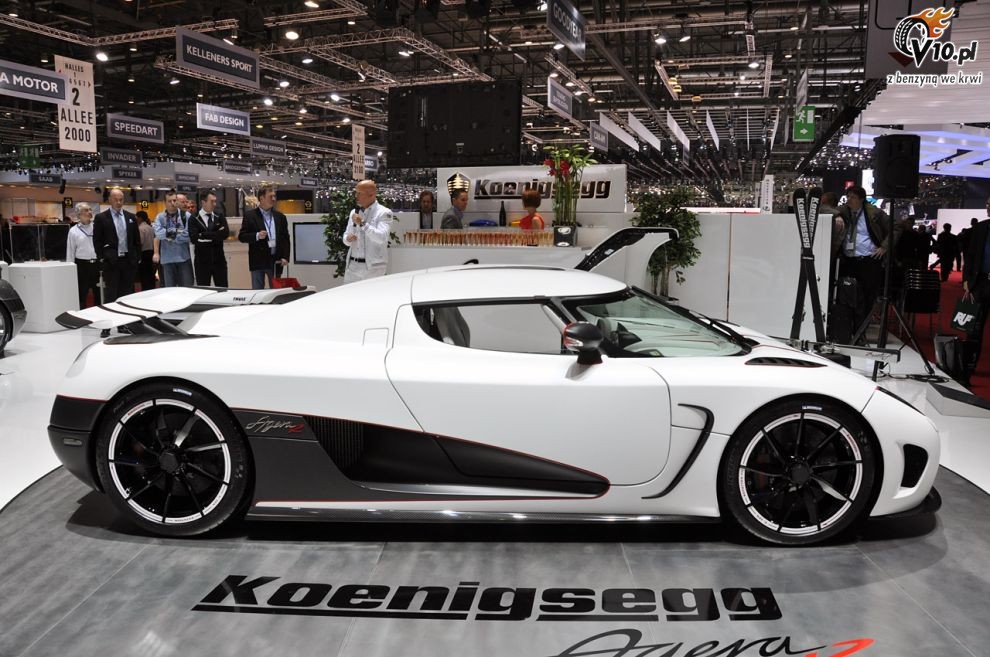 Koenigsegg Agera R na targach w Genewie 2011