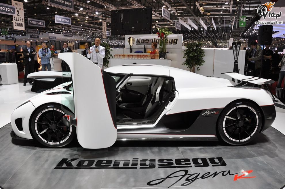 Koenigsegg Agera R na targach w Genewie 2011