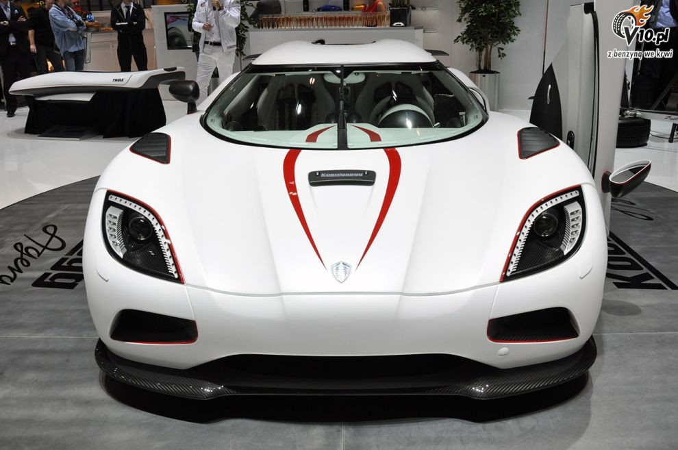 Koenigsegg Agera R na targach w Genewie 2011