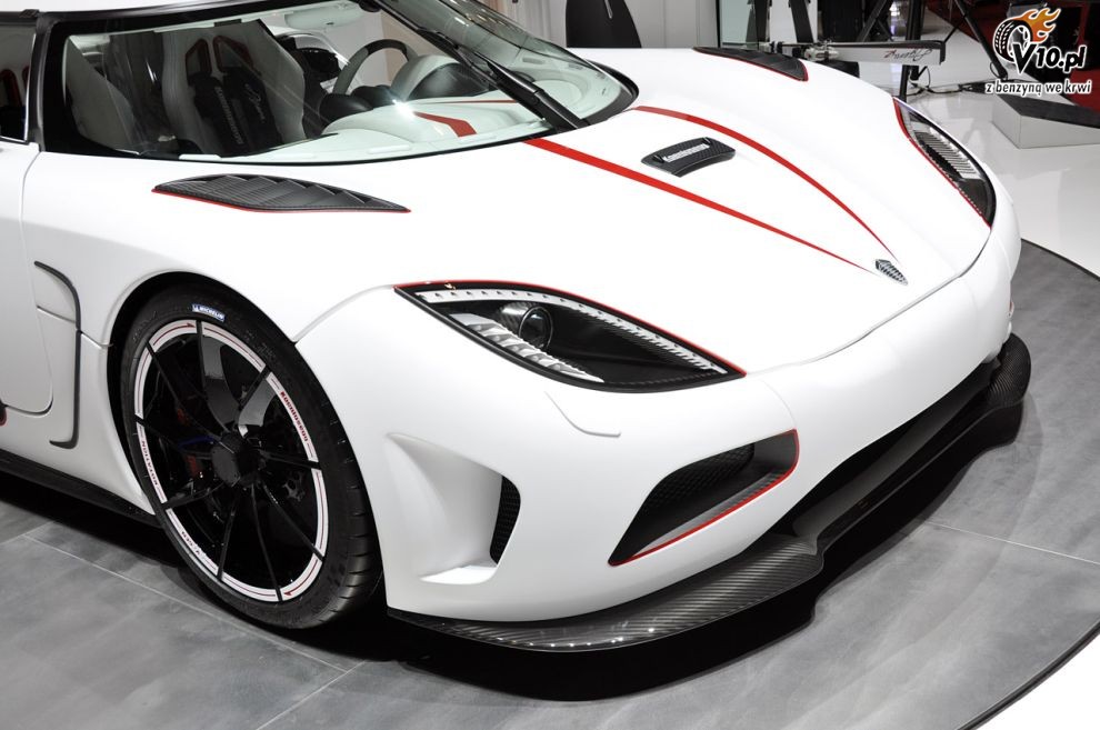 Koenigsegg Agera R na targach w Genewie