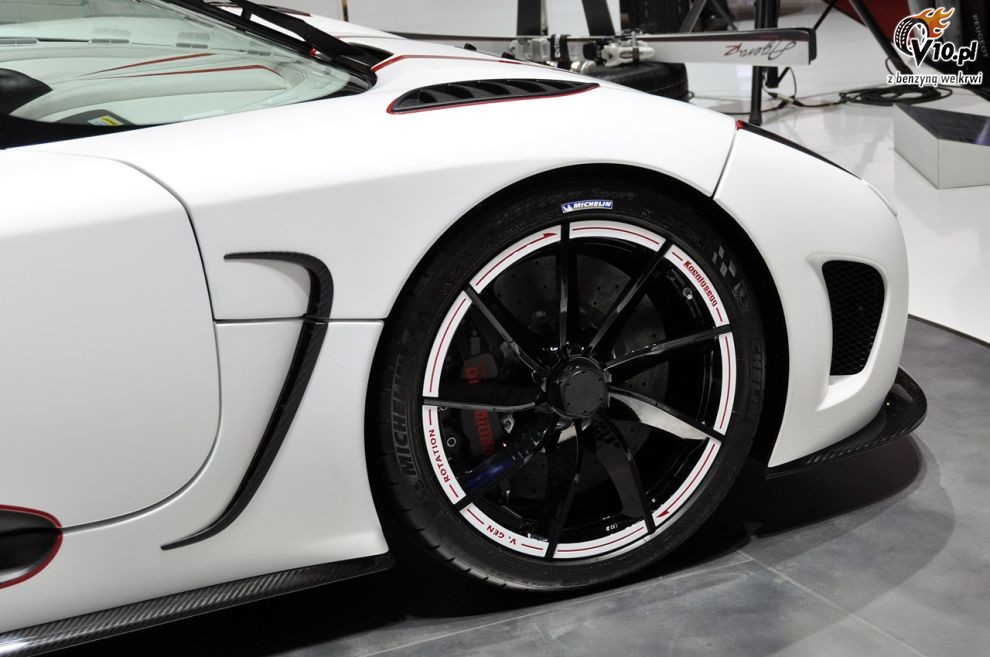 Koenigsegg Agera R na targach w Genewie