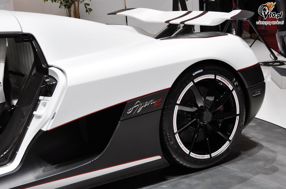 Koenigsegg Agera R na targach w Genewie
