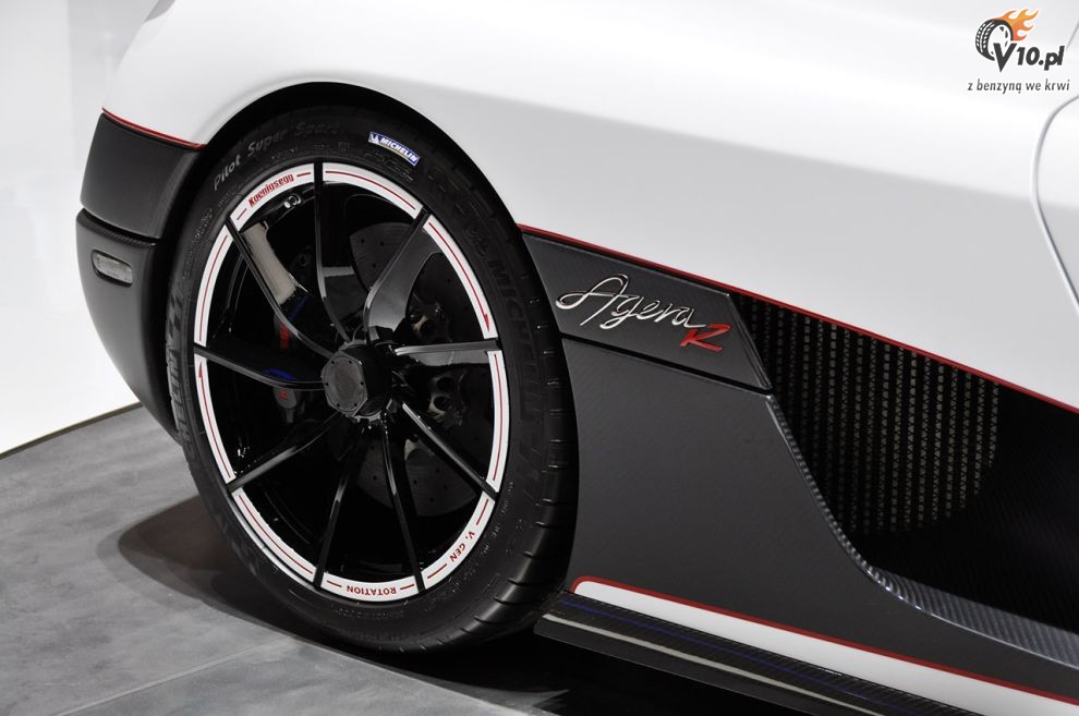 Koenigsegg Agera R na targach w Genewie