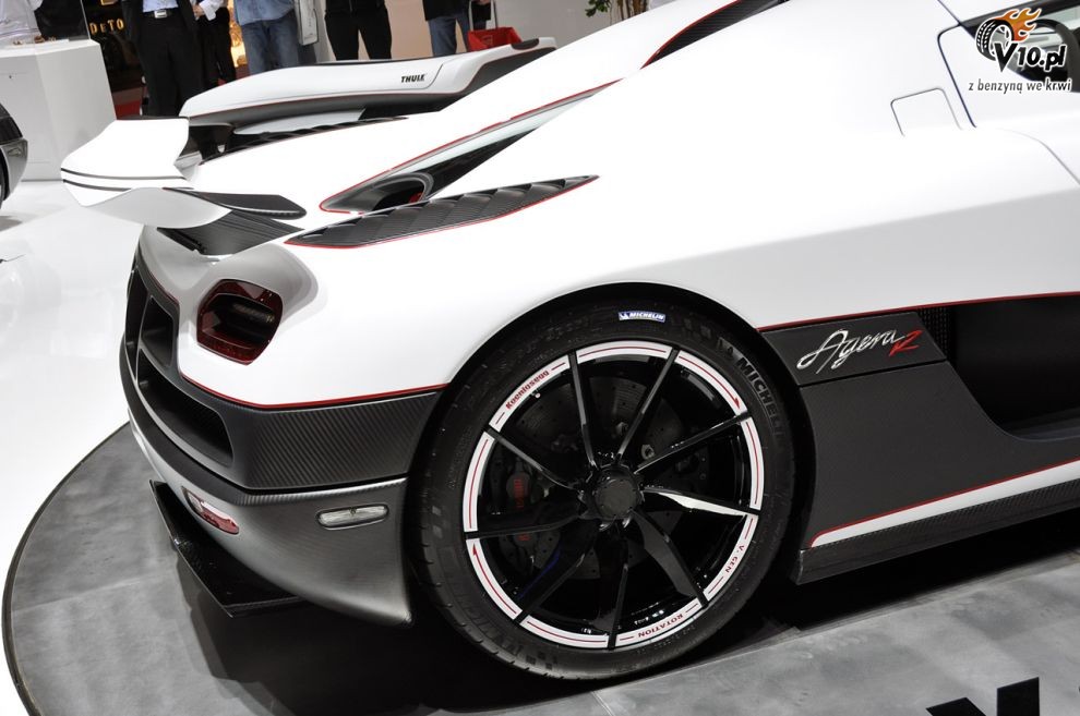 Koenigsegg Agera R na targach w Genewie