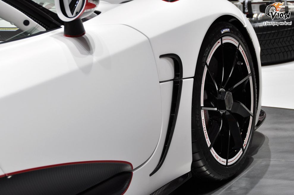 Koenigsegg Agera R na targach w Genewie