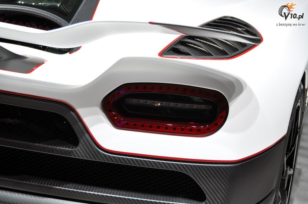 Koenigsegg Agera R na targach w Genewie
