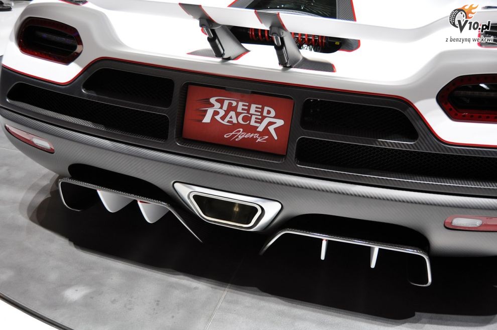 Koenigsegg Agera R na targach w Genewie