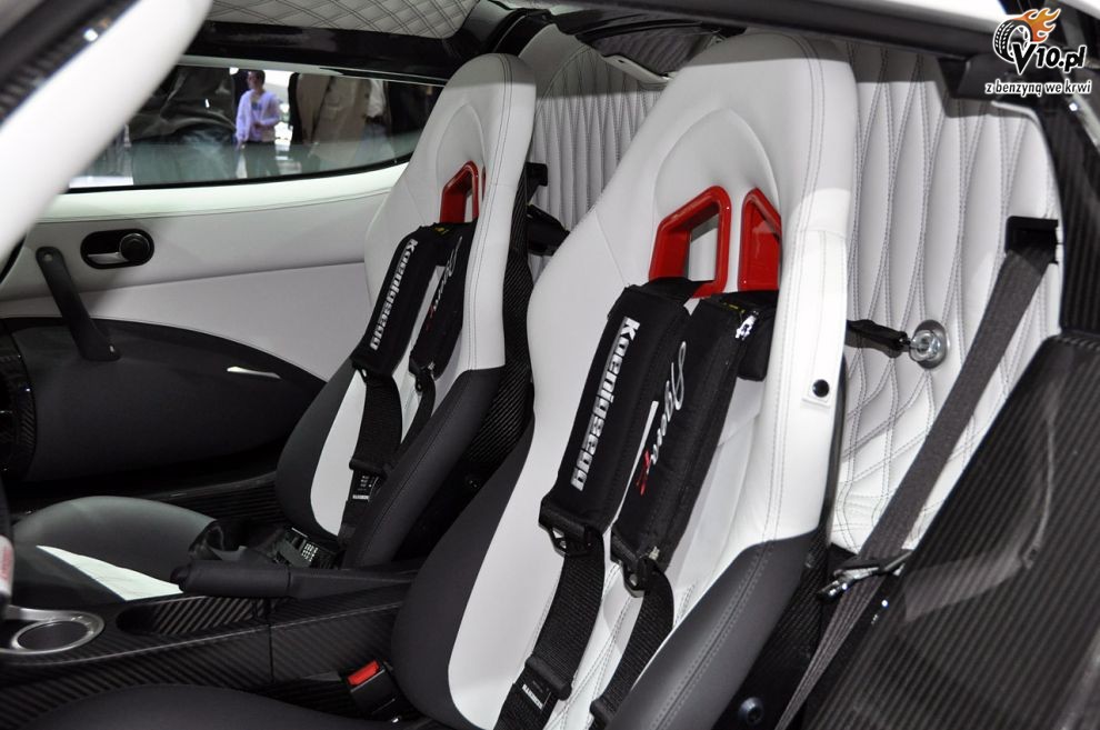 Koenigsegg Agera R na targach w Genewie