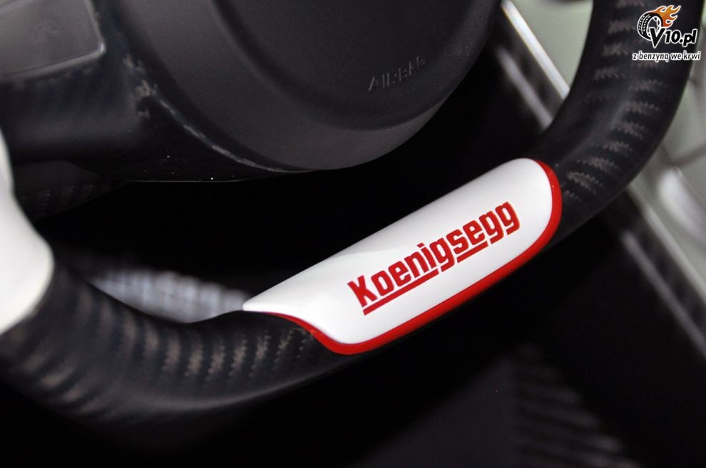 Koenigsegg Agera R na targach w Genewie