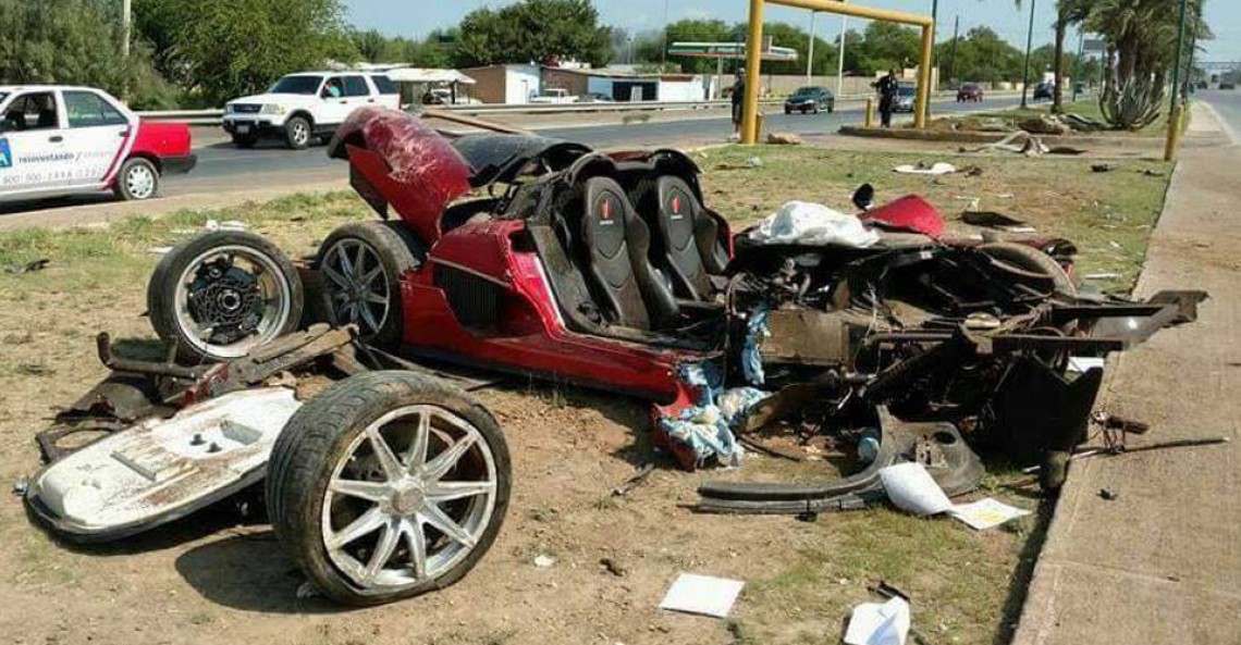 Koenigsegg CCX wypadek