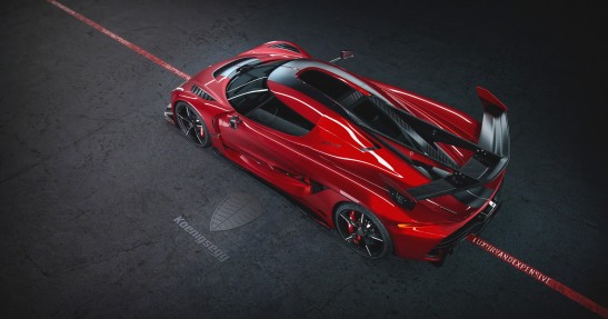 Koenigsegg Jesko Cherry Red Edition
