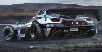 Koenigsegg One:1 - apokaliptyczna wizja od Yasid Design