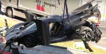 Koenigsegg One:1 crash