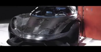 Koenigsegg Regera w crash teście - tego nie zobaczysz na co dzień