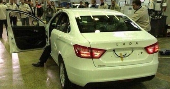 Lada Vesta - wersja produkcyjna