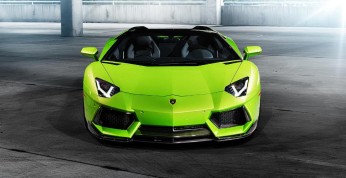 Lamborghini Aventador Roadster Vorsteiner - The Hulk
