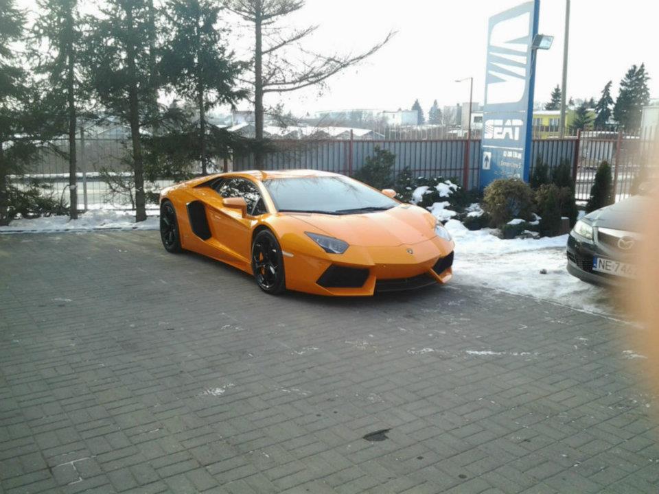 Lamborghini Aventador w Polsce