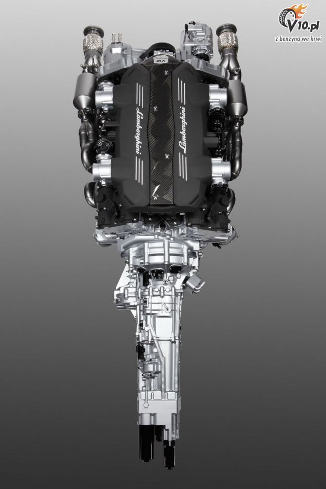 Lamborghini Aventador LP700-4 - silnik