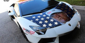 Lamborghini Trumpventador, czyli Aventador zaangażowany politycznie
