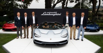 Lamborghini Centenario Roadster na premierze w Pebble Beach