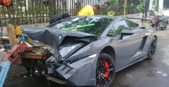 Lamborghini Gallardo wjechało w tłum pieszych