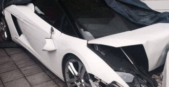 Lamborghini Gallardo zostało rozbite przez pracownika hotelu w...