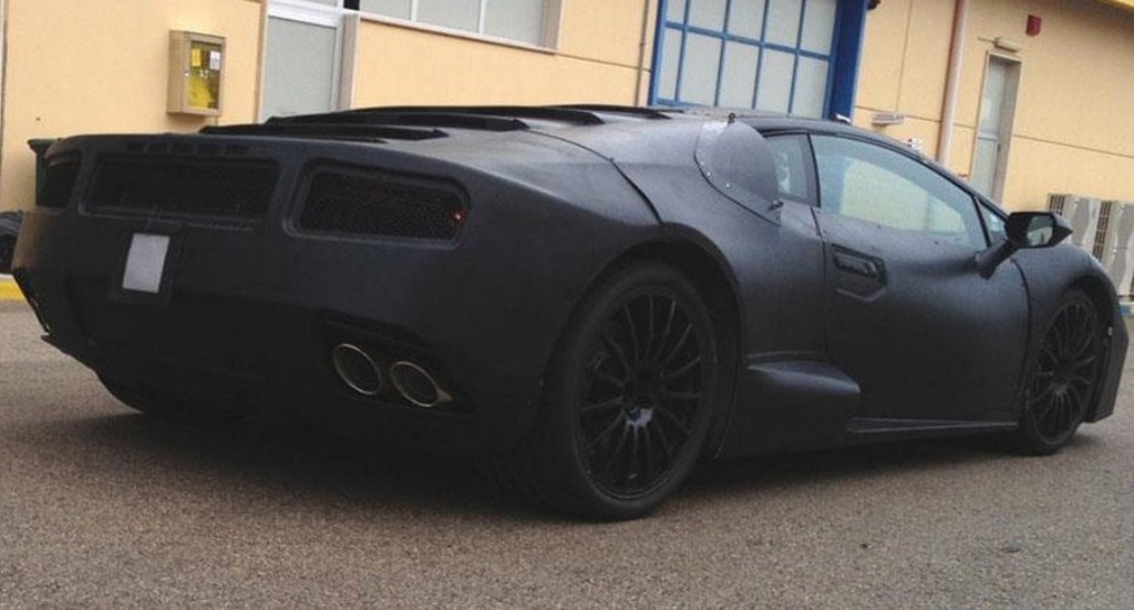 Lamborghini Cabrera - zdjcia szpiegowskie
