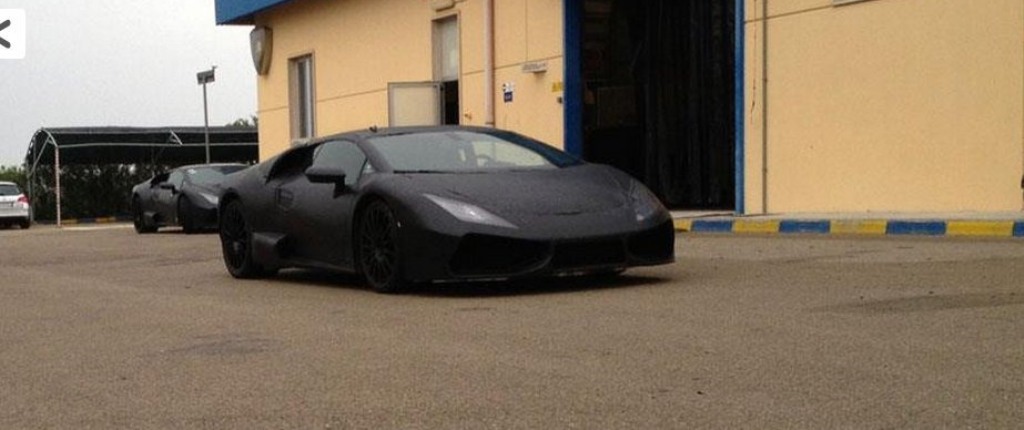 Lamborghini Cabrera - zdjcia szpiegowskie