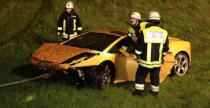 Lamborghini Gallardo - wypadek