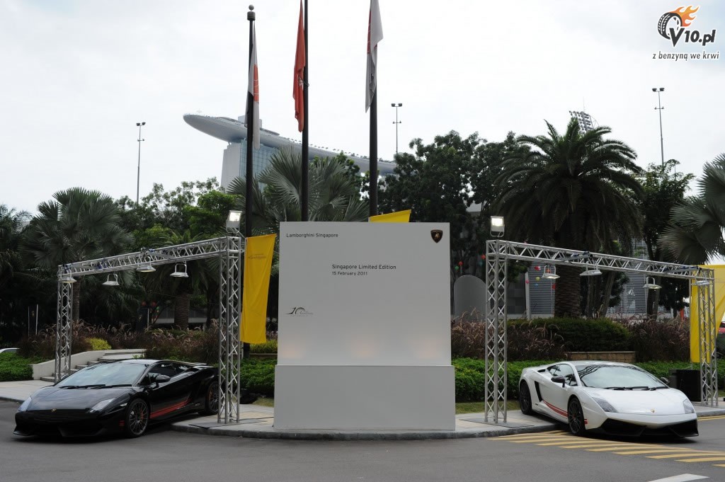 Lamborghini Gallardo Singapore - 10 charytatywnych supersamochodw