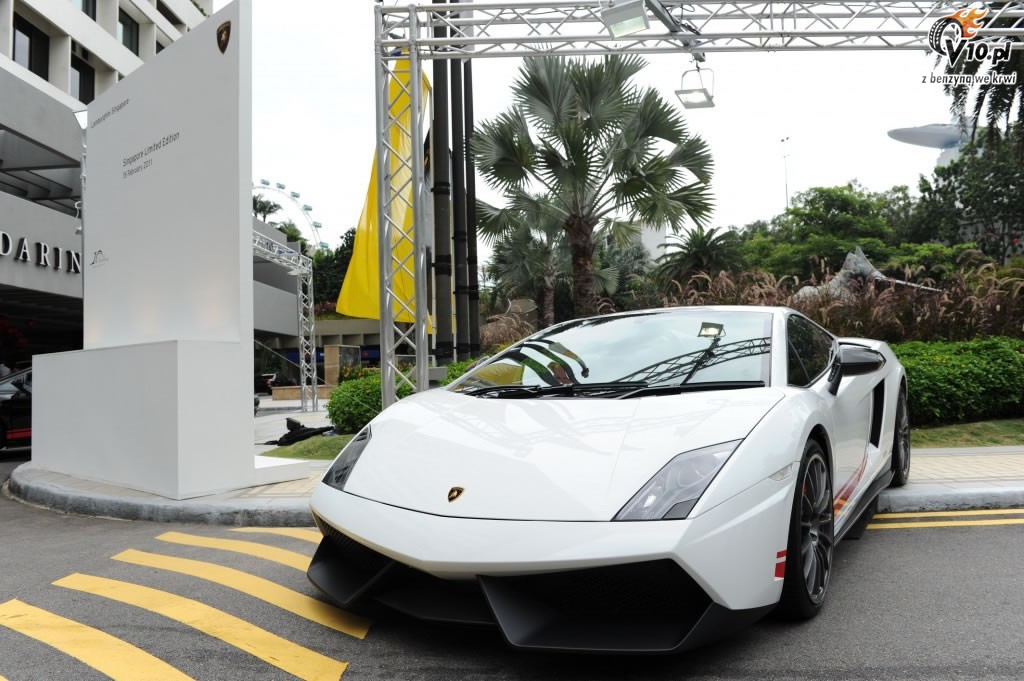 Lamborghini Gallardo Singapore - 10 charytatywnych supersamochodw