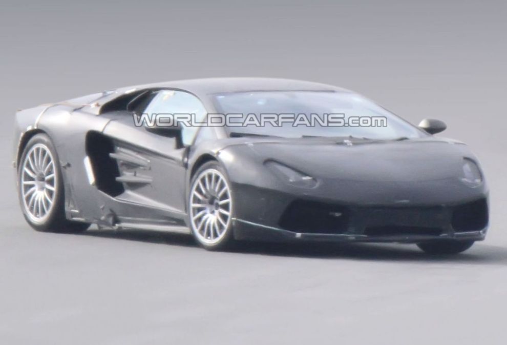Nowe Lamborghini Jota - zdjcie szpiegowskie