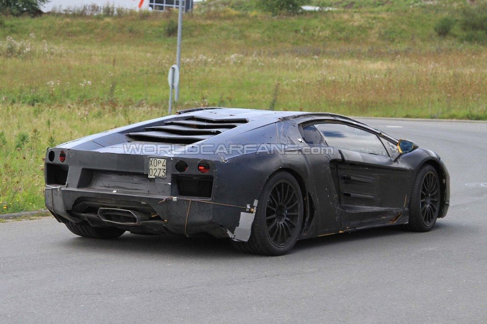 Nowe Lamborghini Jota - zdjcie szpiegowskie