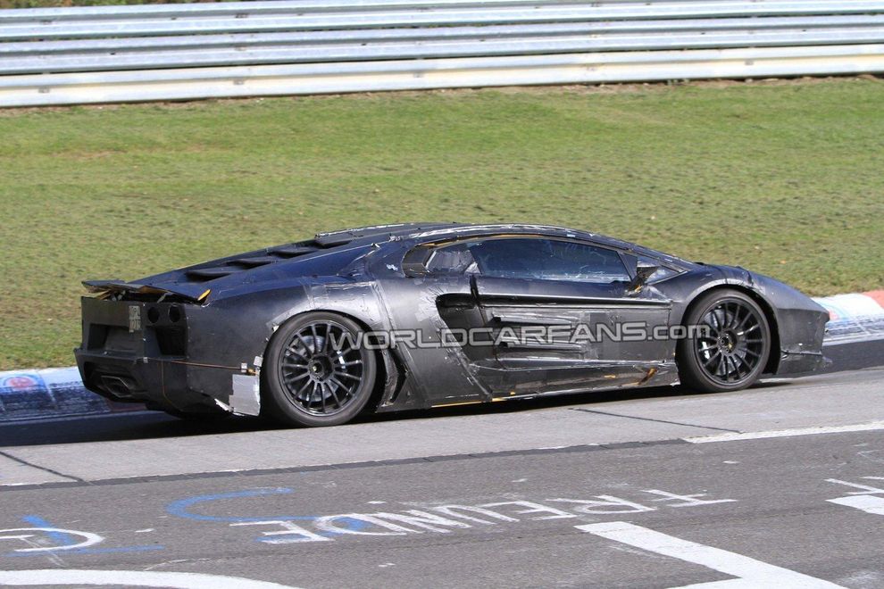 Nowe Lamborghini Jota - zdjcie szpiegowskie