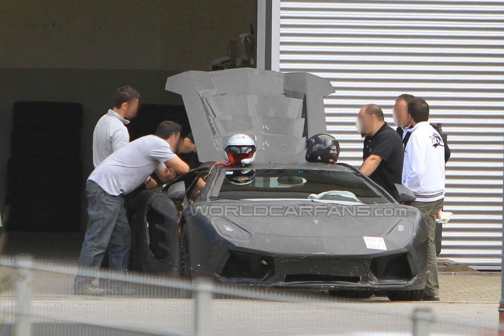 Nowe Lamborghini Jota - zdjcie szpiegowskie