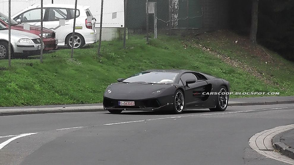 Nowe Lamborghini Jota - zdjcie szpiegowskie