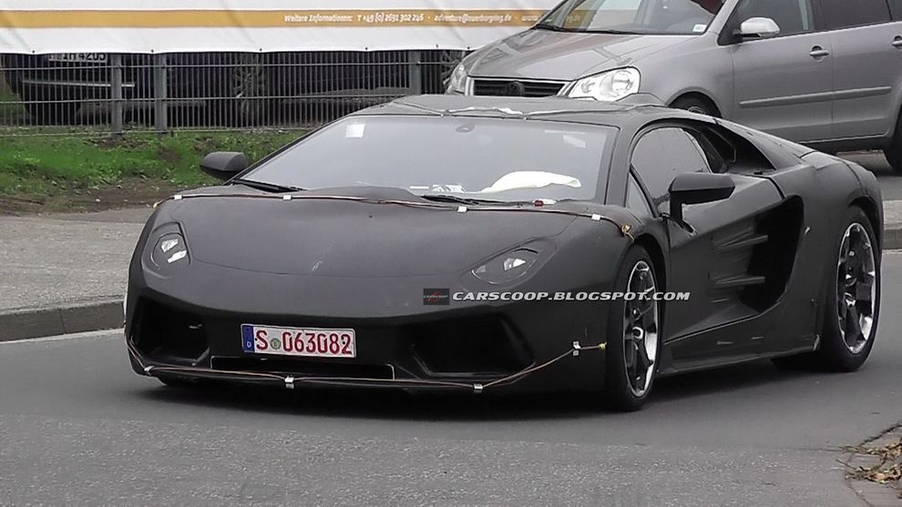 Nowe Lamborghini Jota - zdjcie szpiegowskie