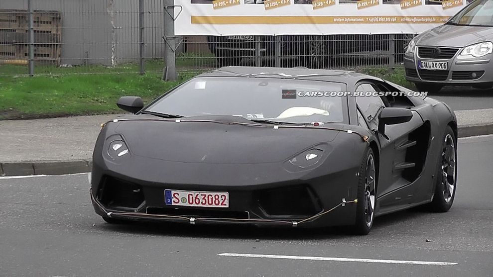 Nowe Lamborghini Jota - zdjcie szpiegowskie