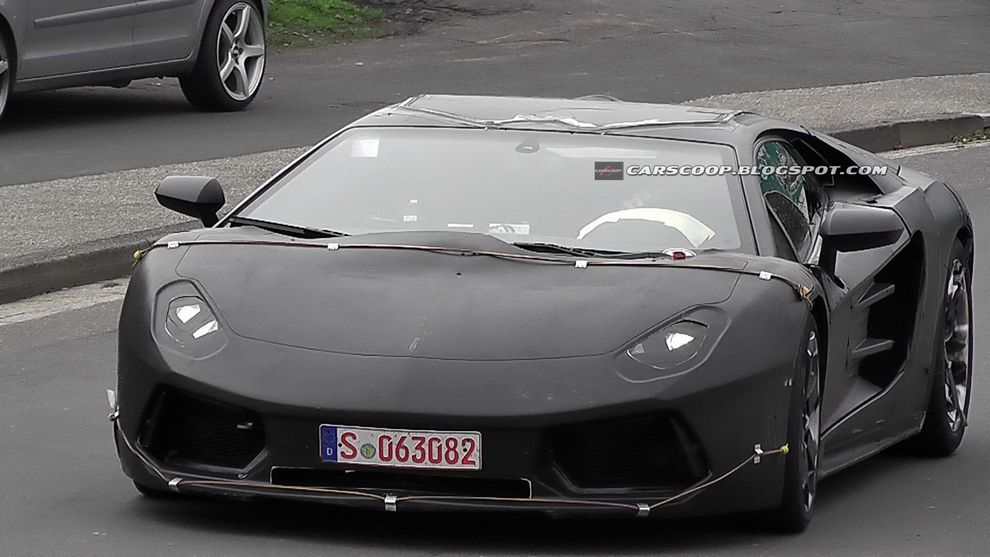 Nowe Lamborghini Jota - zdjcie szpiegowskie