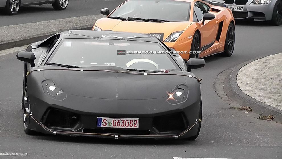 Nowe Lamborghini Jota - zdjcie szpiegowskie