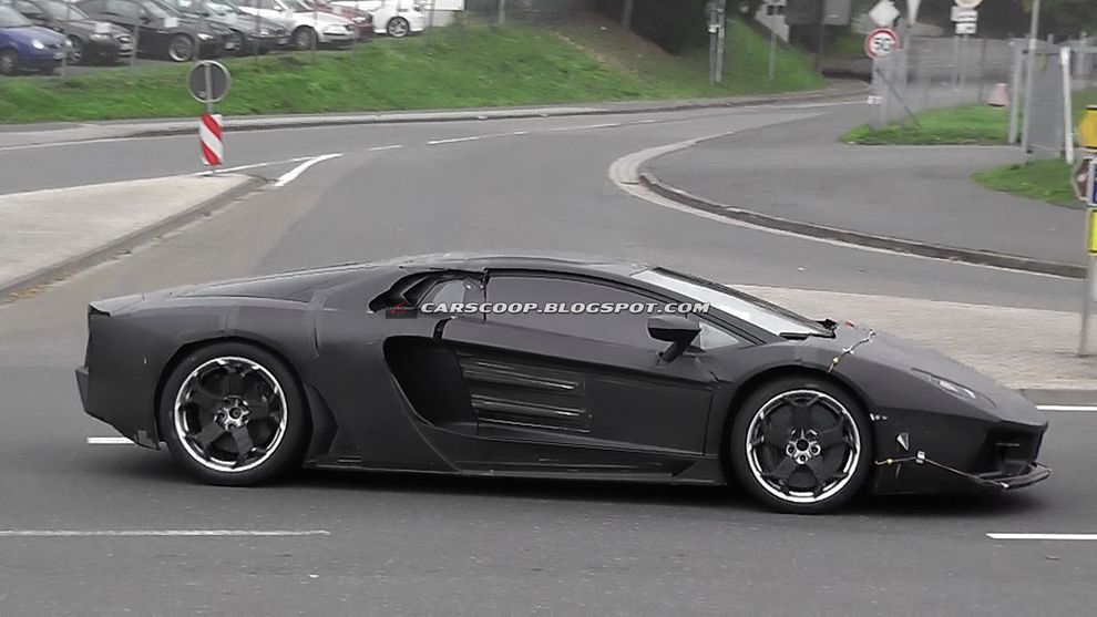 Nowe Lamborghini Jota - zdjcie szpiegowskie