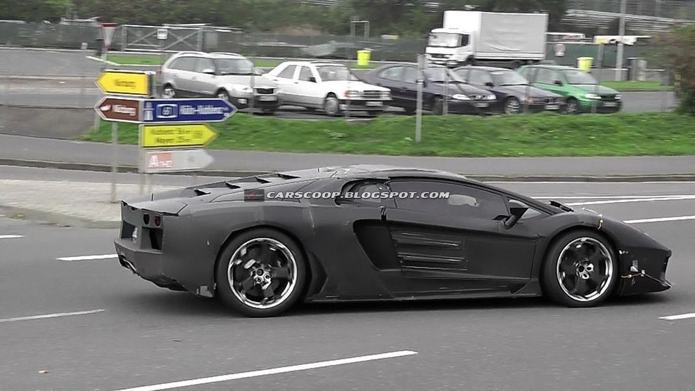Nowe Lamborghini Jota - zdjcie szpiegowskie