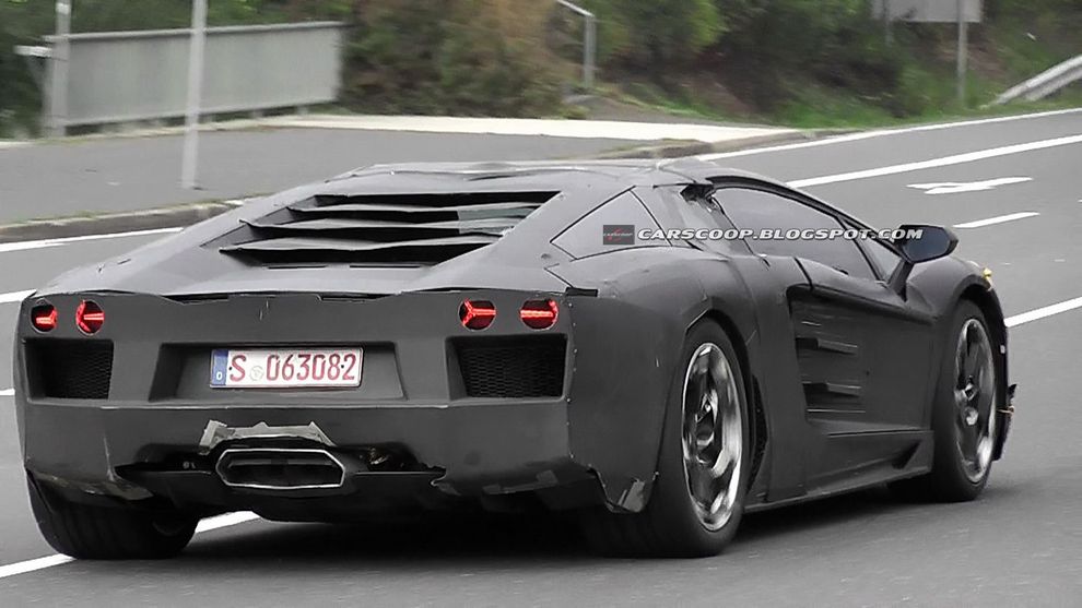 Nowe Lamborghini Jota - zdjcie szpiegowskie