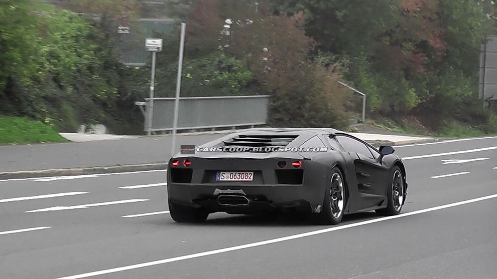 Nowe Lamborghini Jota - zdjcie szpiegowskie
