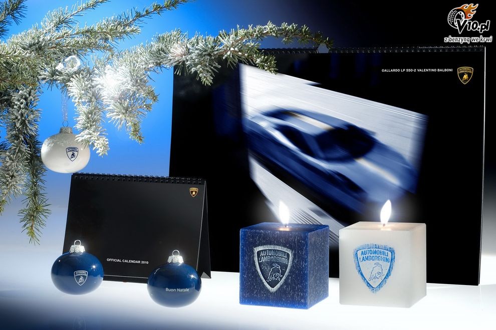 Lamborghini - kolekcja witecznych akcesoriw