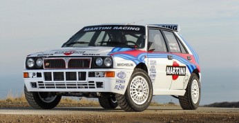Lancia Delta HF Integrale, którą jeździł Juha Kankunnen...