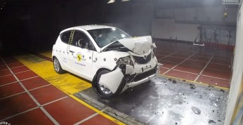 Lancia Ypsilon ze skandalicznym wynikiem w teście zderzeniowym...