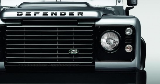 Land Rover Defender Silver Black