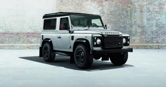 Land Rover Defender Silver Black