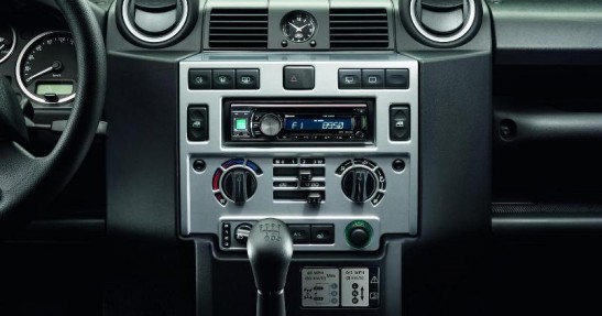 Land Rover Defender Silver Black